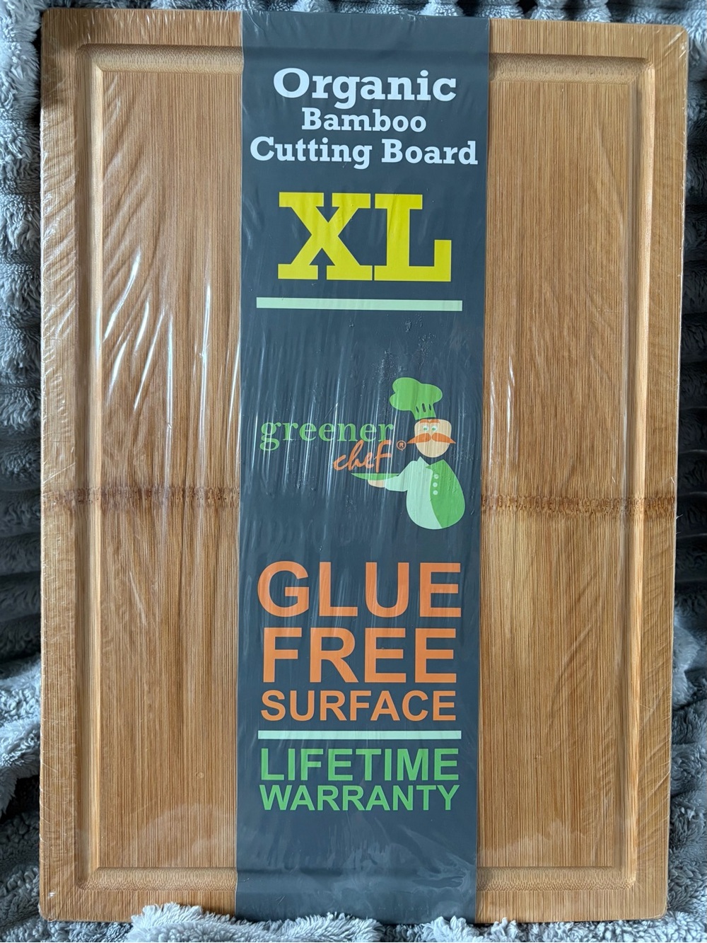 Greener Chef Bamboo Cutting Board XL